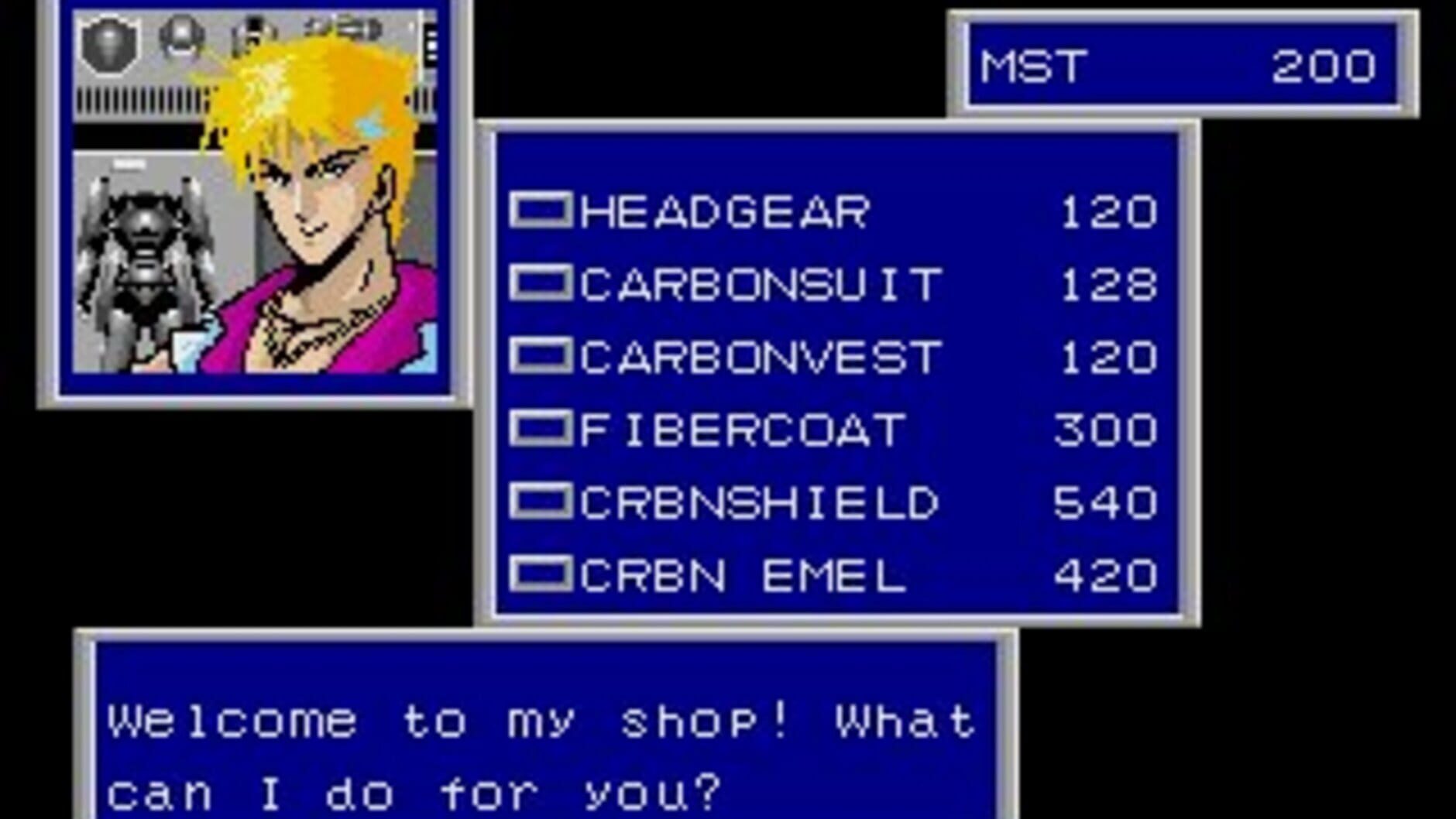 Screenshot for Phantasy Star II