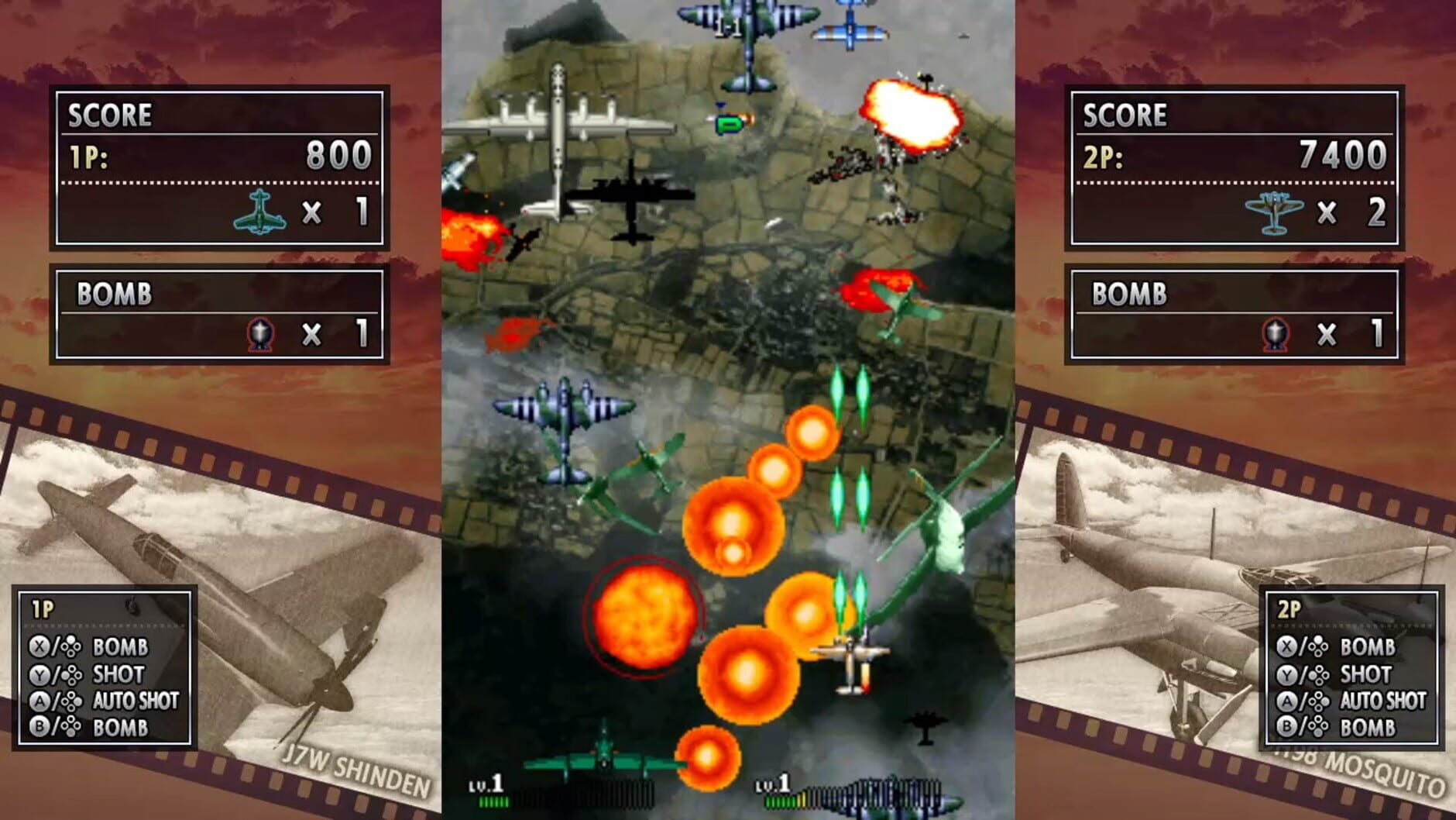 Screenshot for Strikers 1945 II