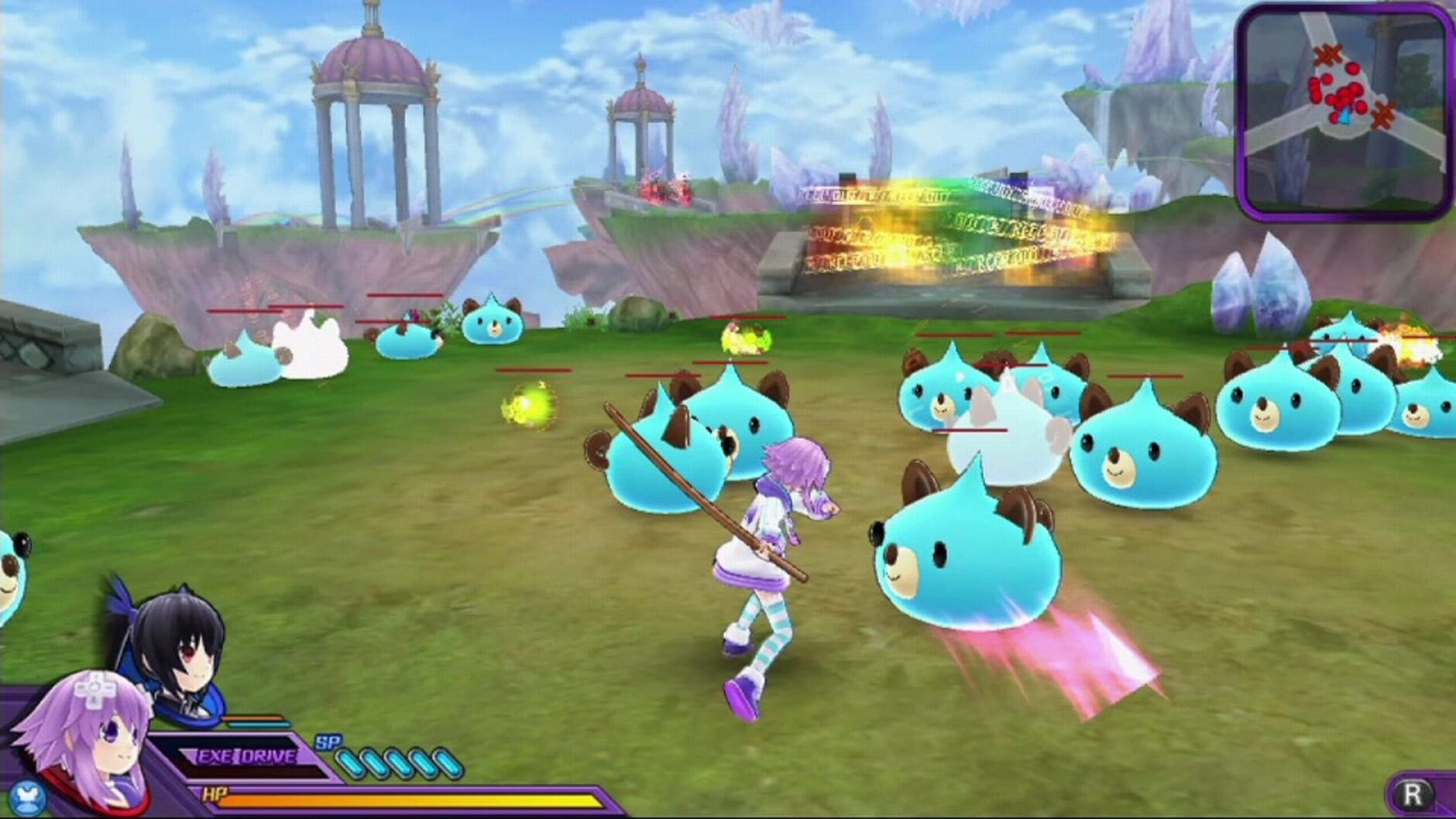 Screenshot for Hyperdimension Neptunia U: Action Unleashed