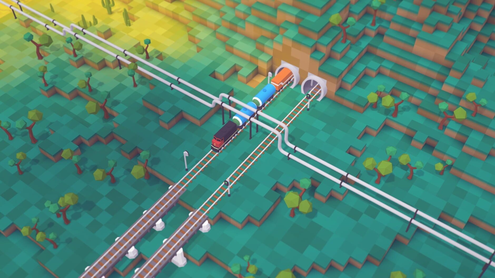 Screenshot for Voxel Tycoon