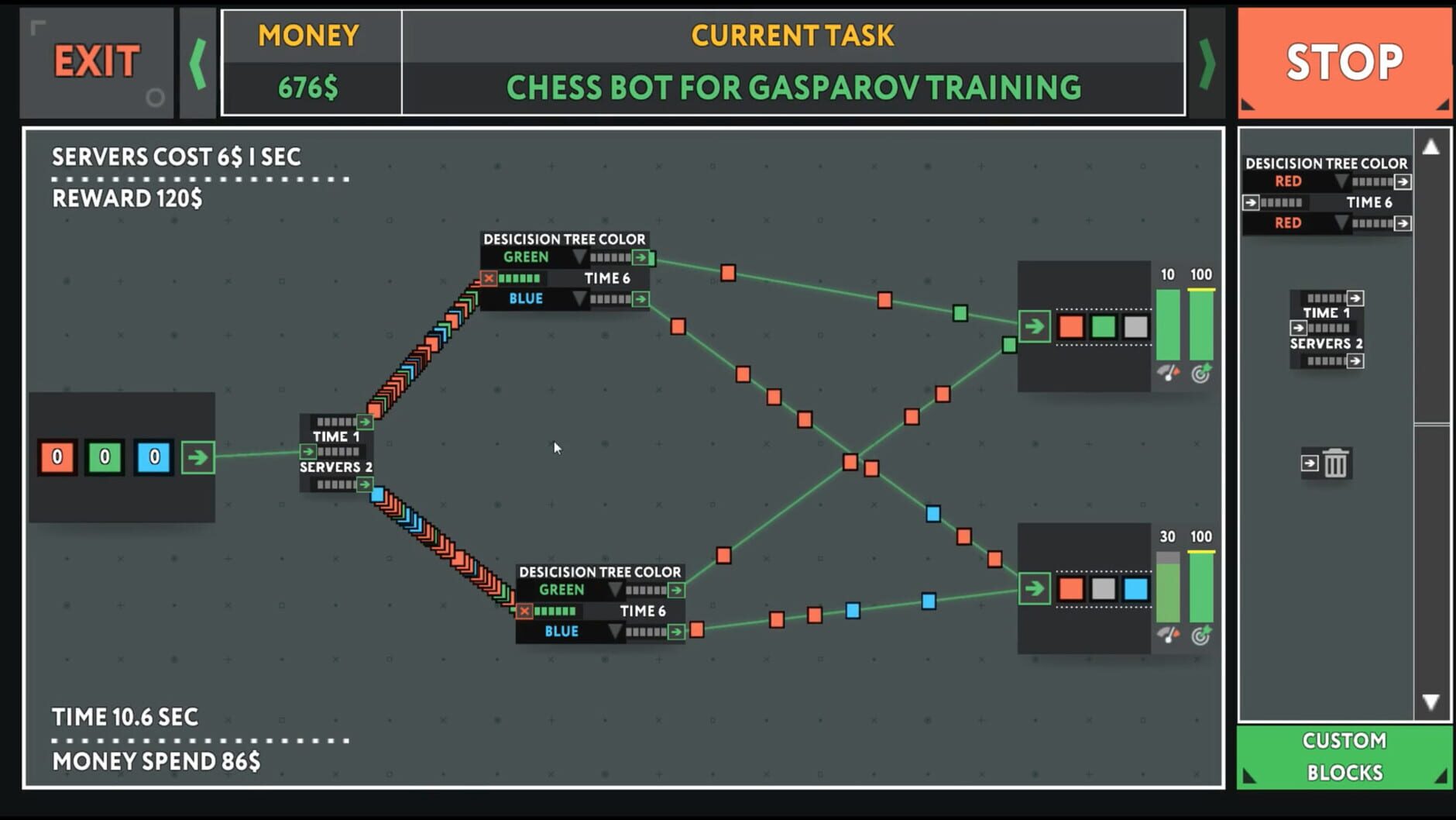 Screenshot for while True: learn()