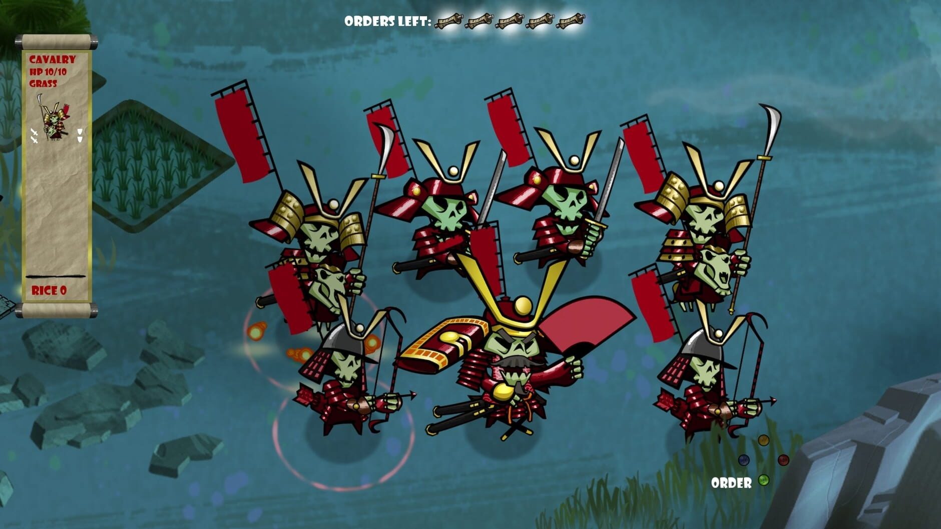 Screenshot for Skulls of the Shogun
