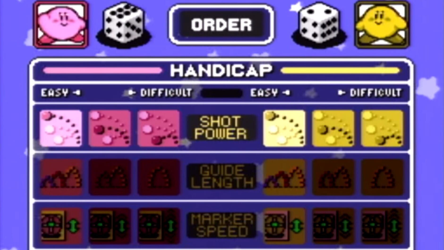 Screenshot for Kirby's Dream Course