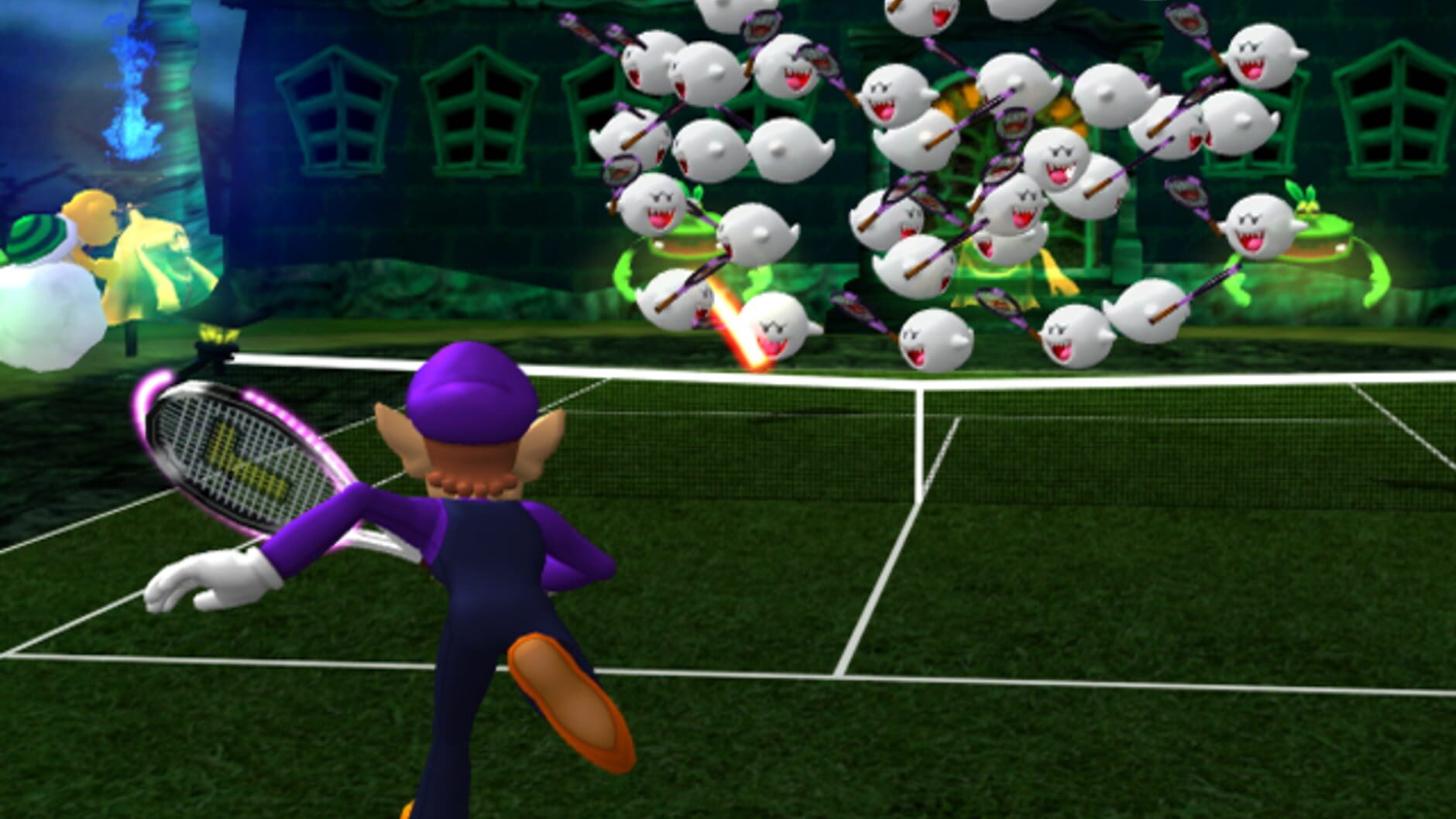 Screenshot for Mario Power Tennis