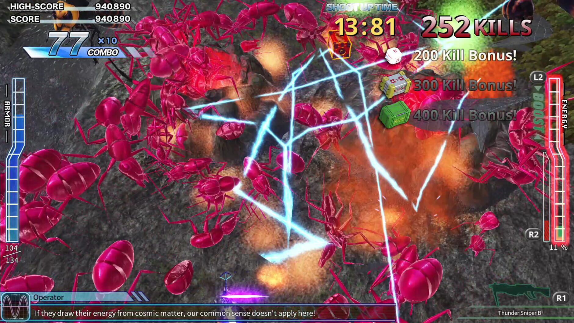 Screenshot for Earth Defense Force 4.1: Wing Diver the Shooter