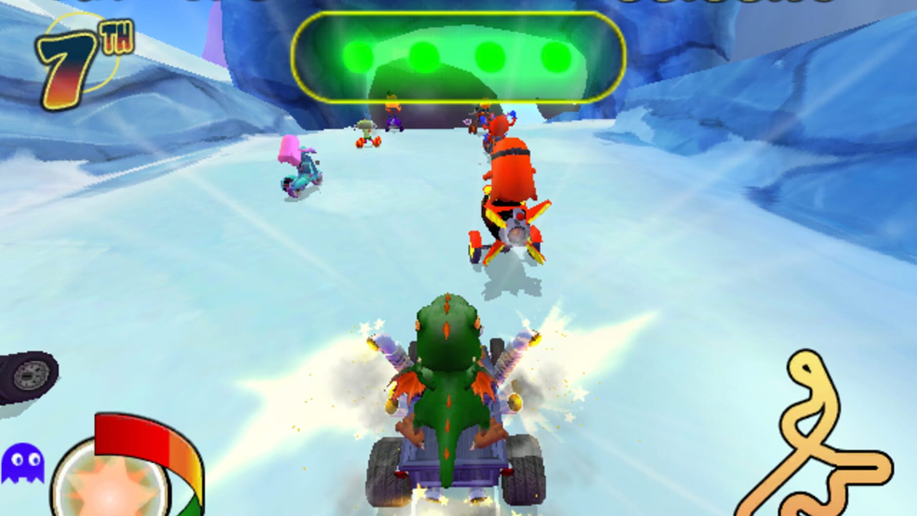 Screenshot for Pac-Man World Rally