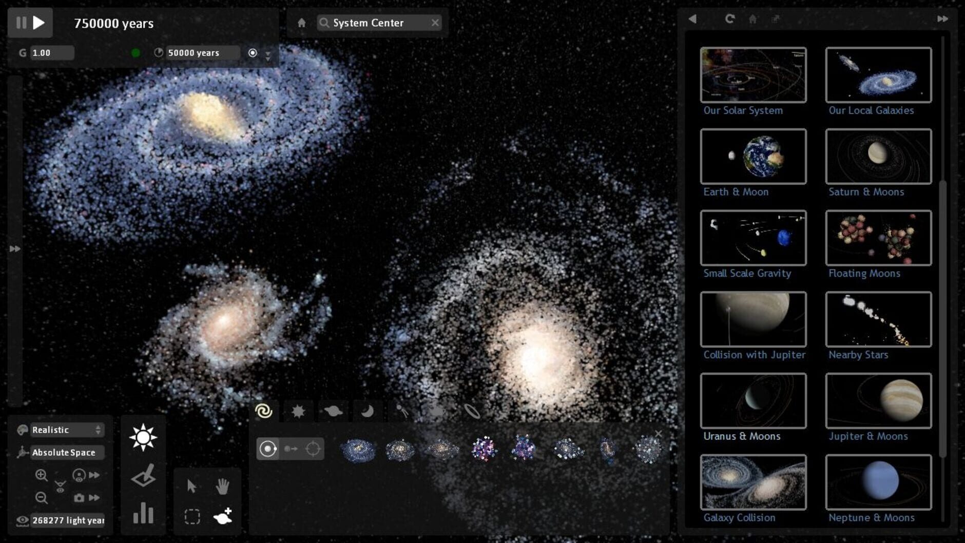Screenshot for Universe Sandbox Legacy