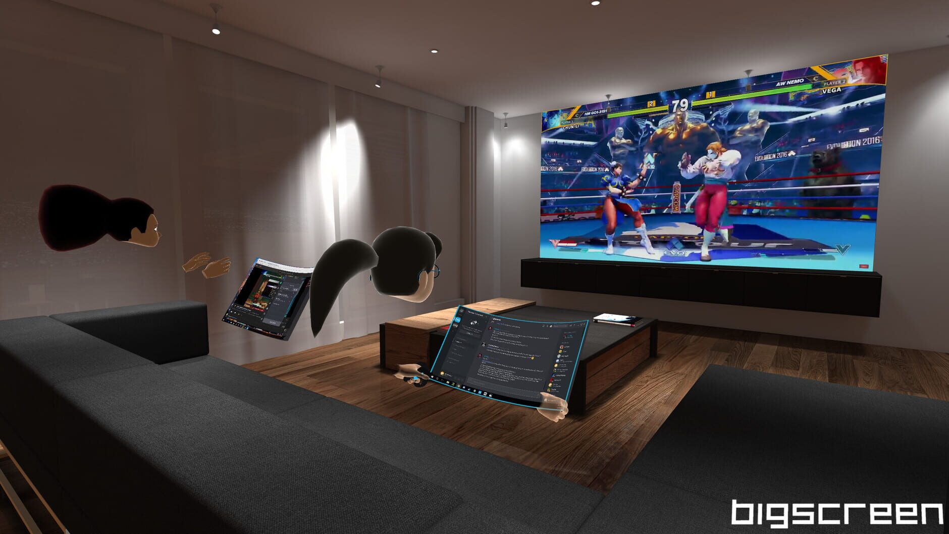 Screenshot for Bigscreen Beta