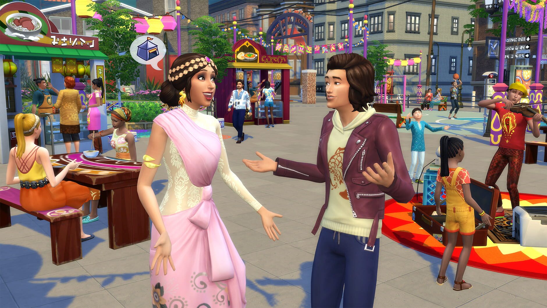 Screenshot for The Sims 4: City Living