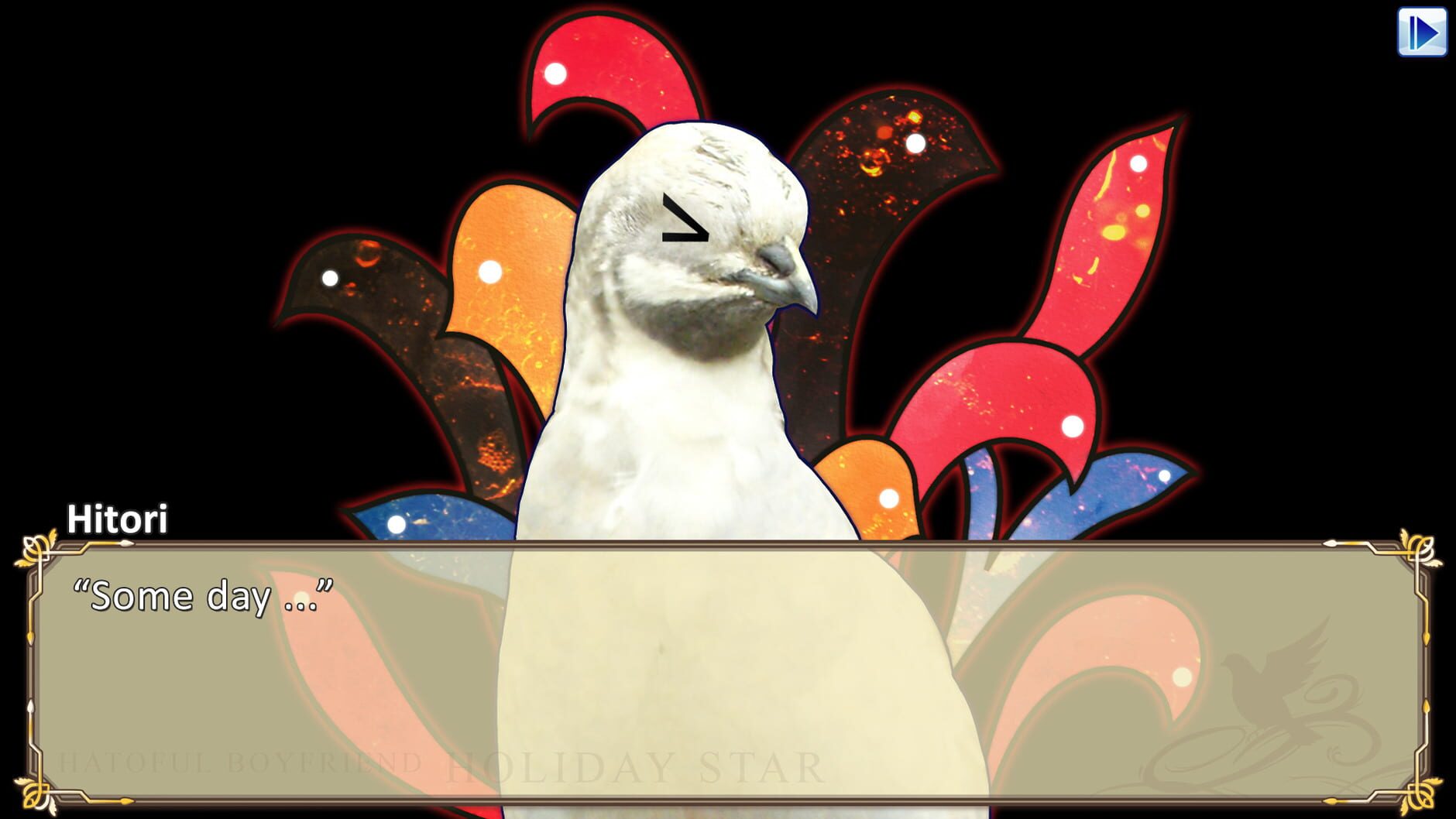 Screenshot for Hatoful Boyfriend: Holiday Star