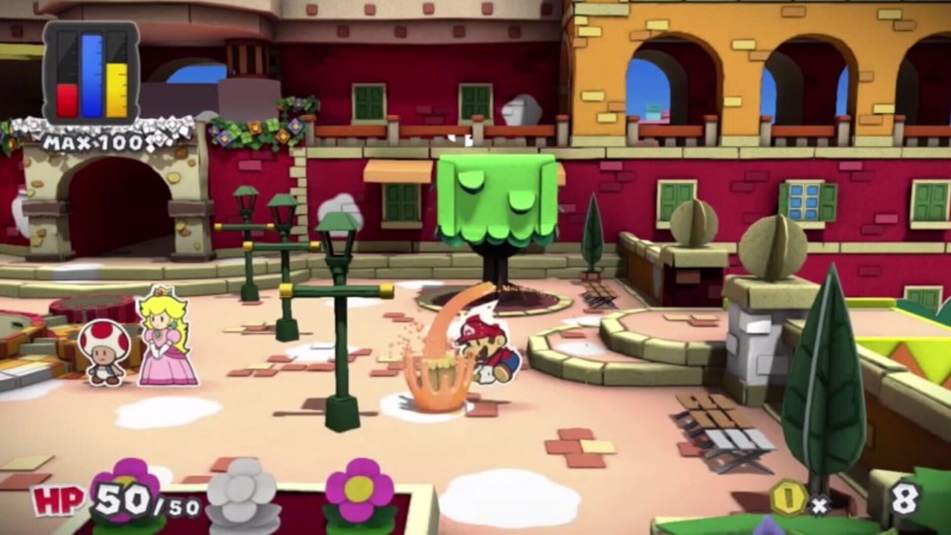 Screenshot for Paper Mario: Color Splash