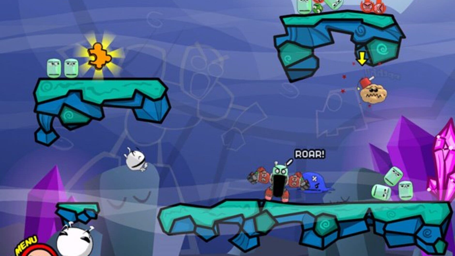 Screenshot for Eets: Hunger. It's emotional.
