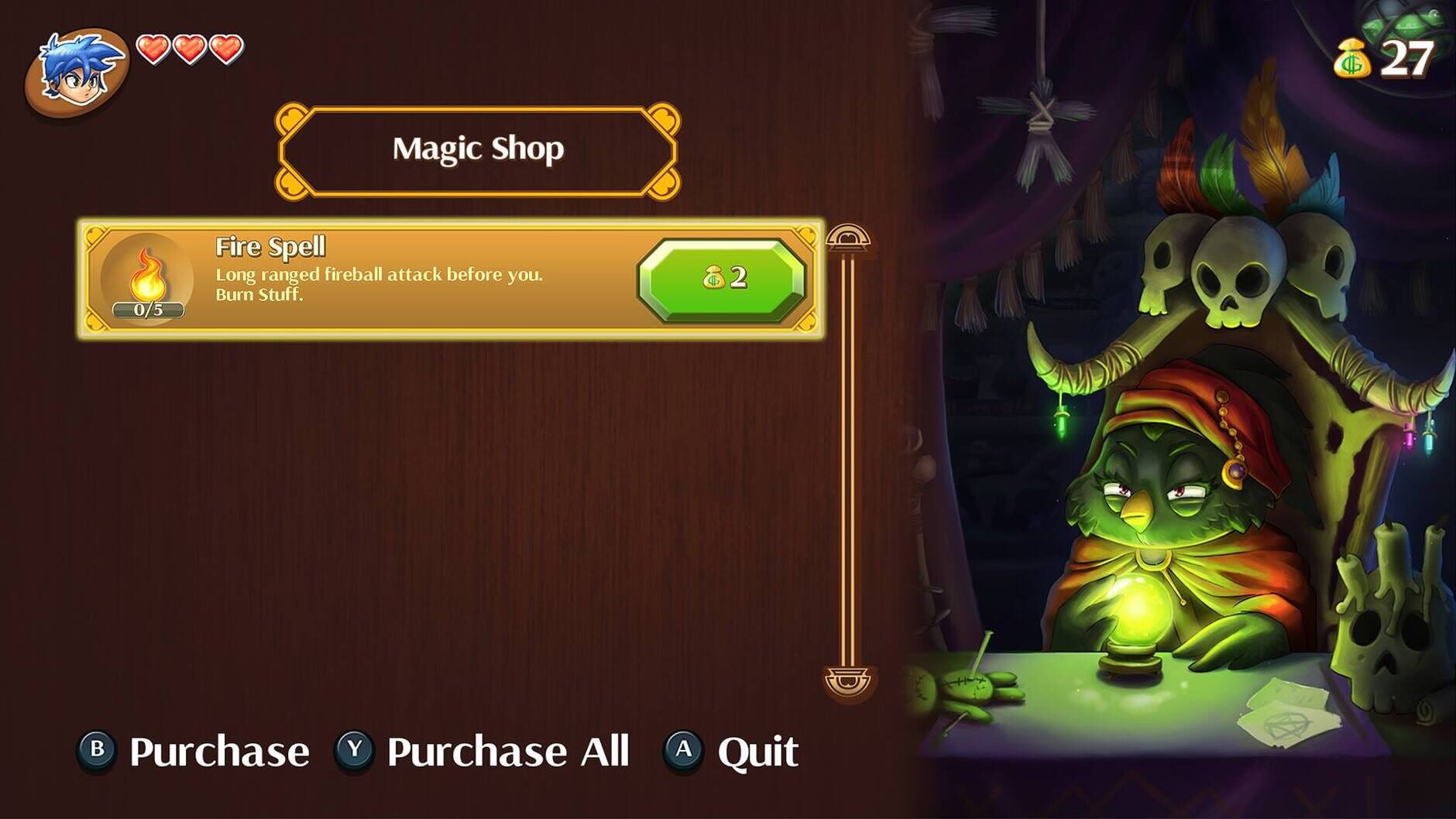 Screenshot for Monster Boy and the Cursed Kingdom