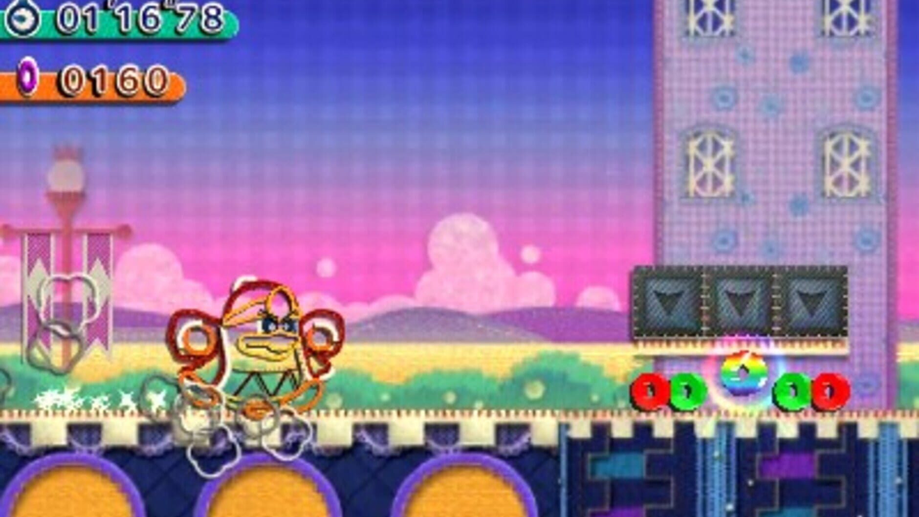 Screenshot for Kirby's Extra Epic Yarn
