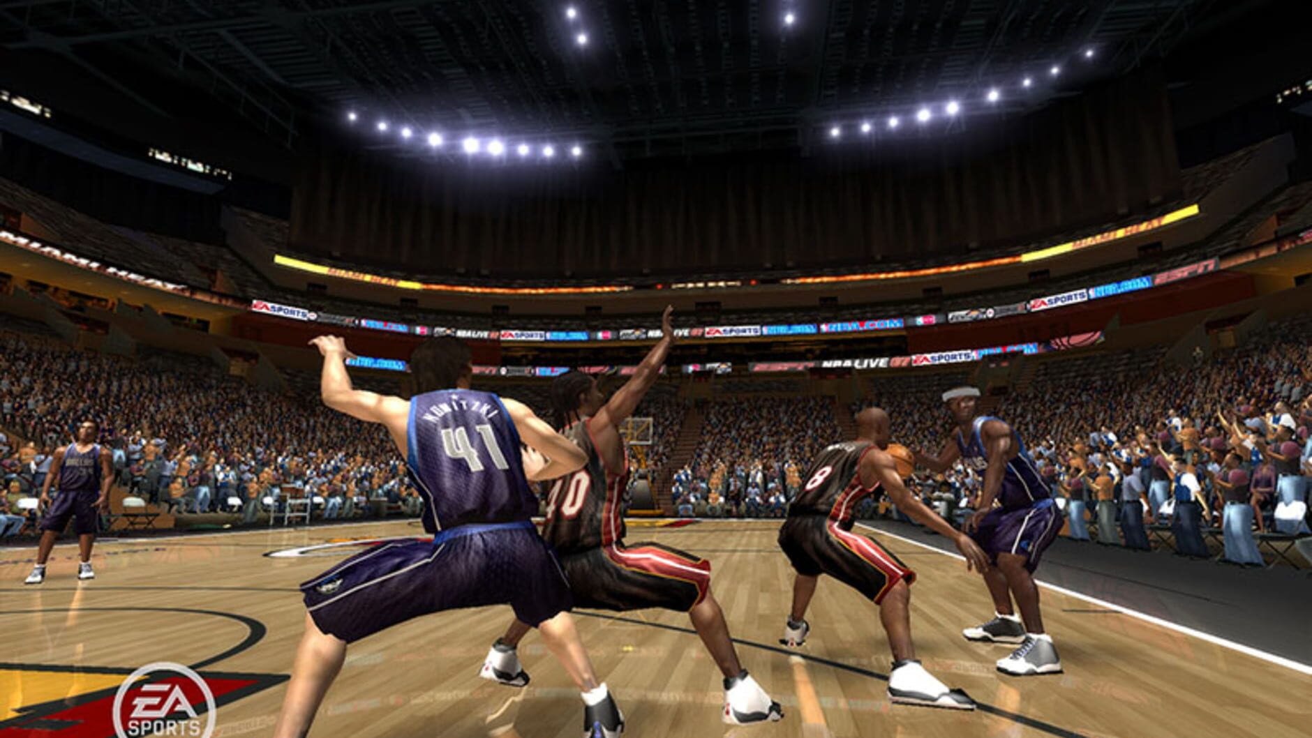 Screenshot for NBA Live 08
