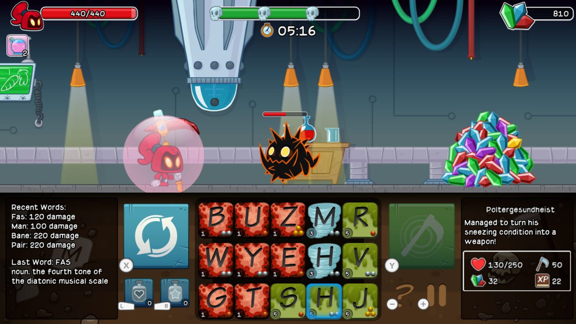 Screenshot for Letter Quest Remastered: Grimm's Journey