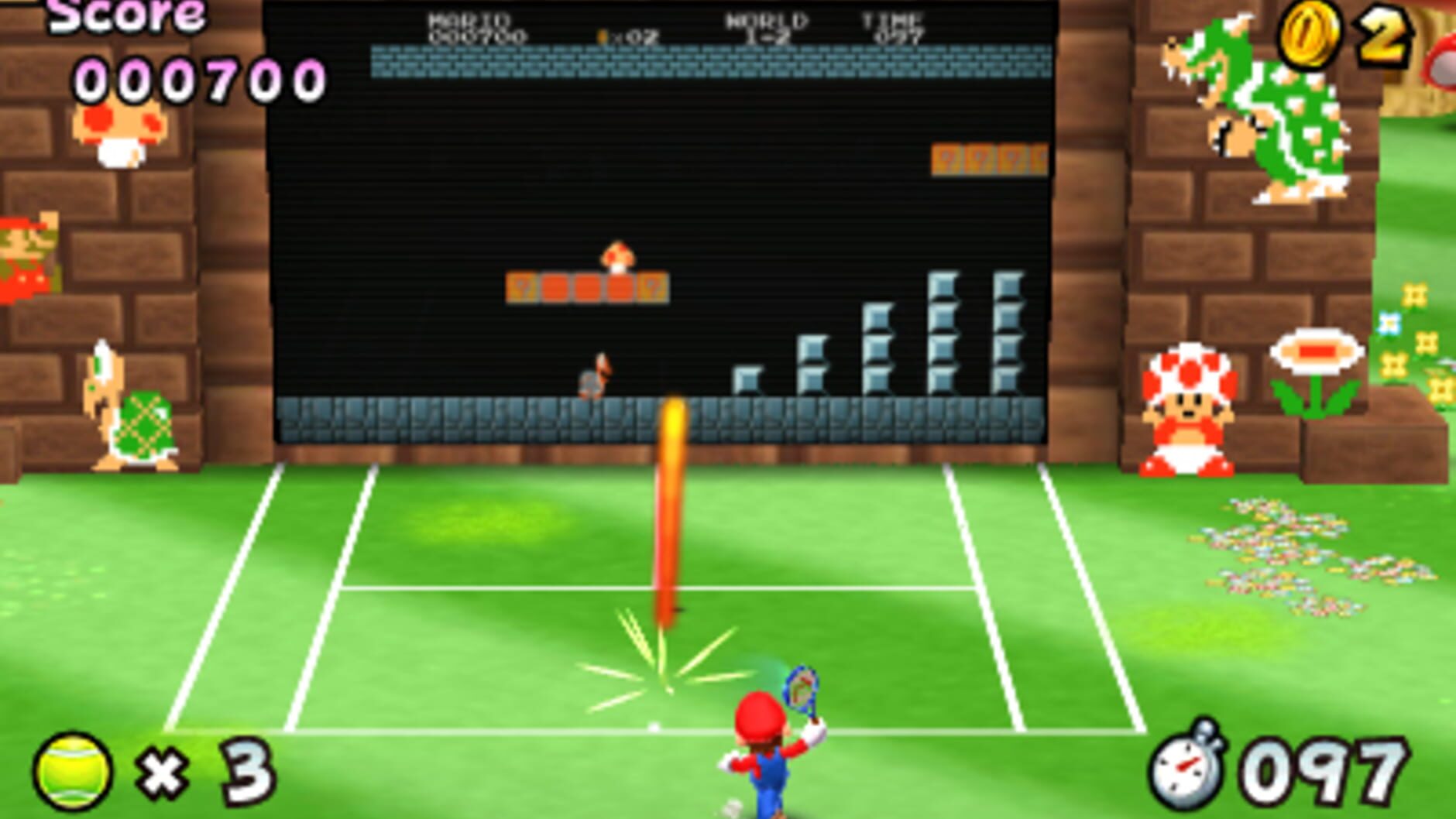 Screenshot for Mario Tennis Open