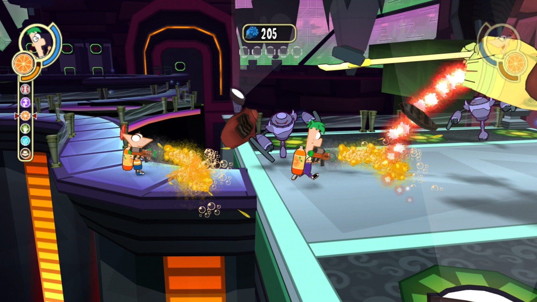 Screenshot for Phineas and Ferb: Across the Second Dimension