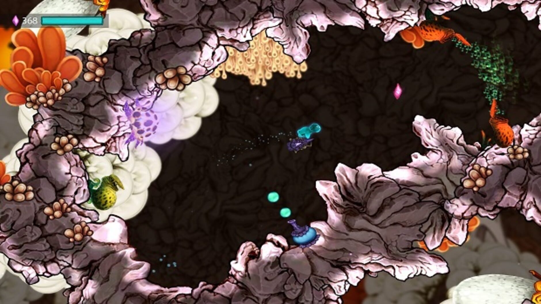 Screenshot for Beatbuddy: Tale of the Guardians