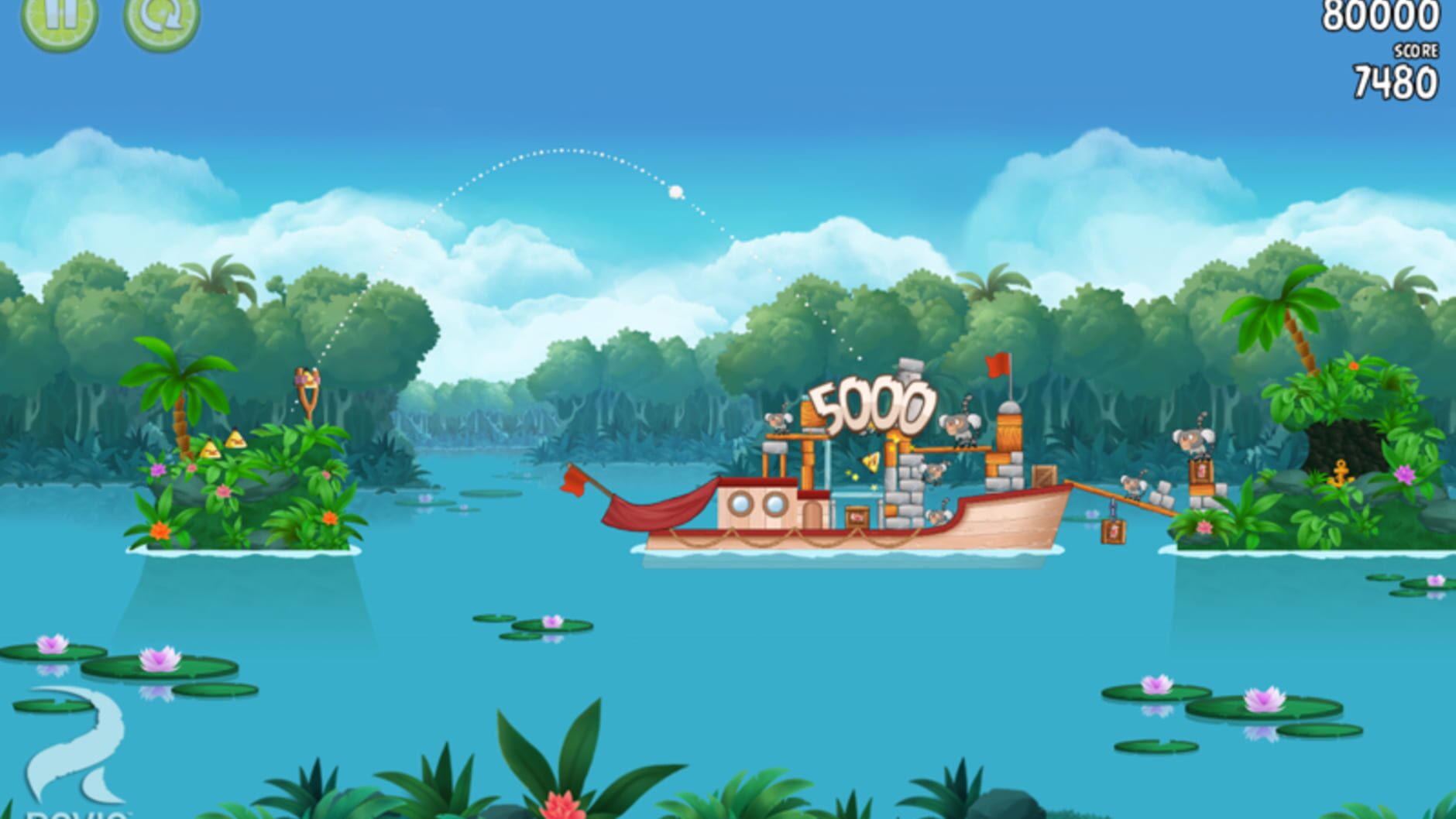 Screenshot for Angry Birds Rio