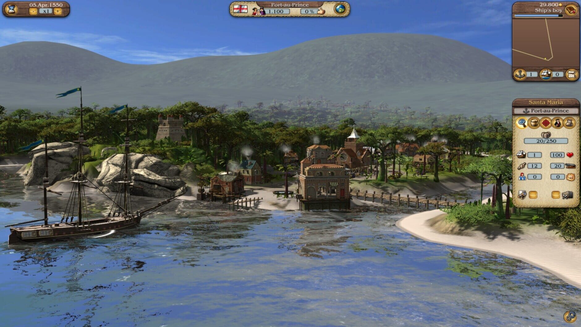 Screenshot for Port Royale 3: Pirates & Merchants