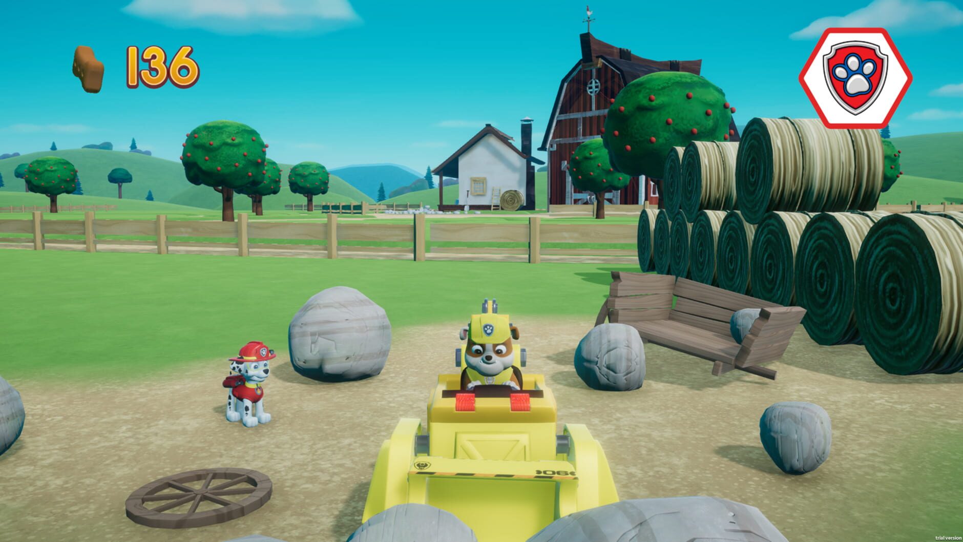 Screenshot for Paw Patrol: On a Roll!