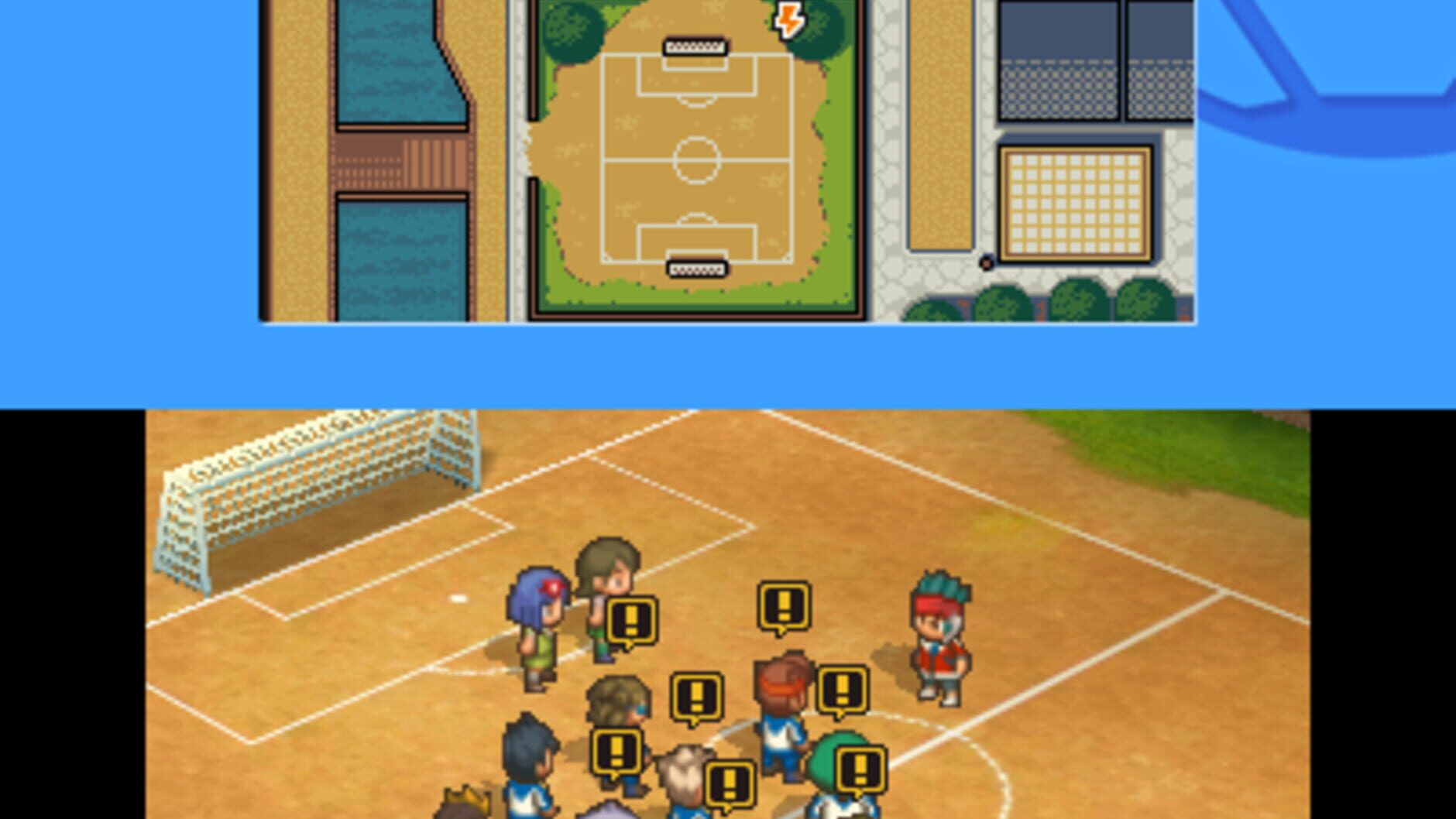 Screenshot for Inazuma Eleven 3: Team Ogre Attacks!