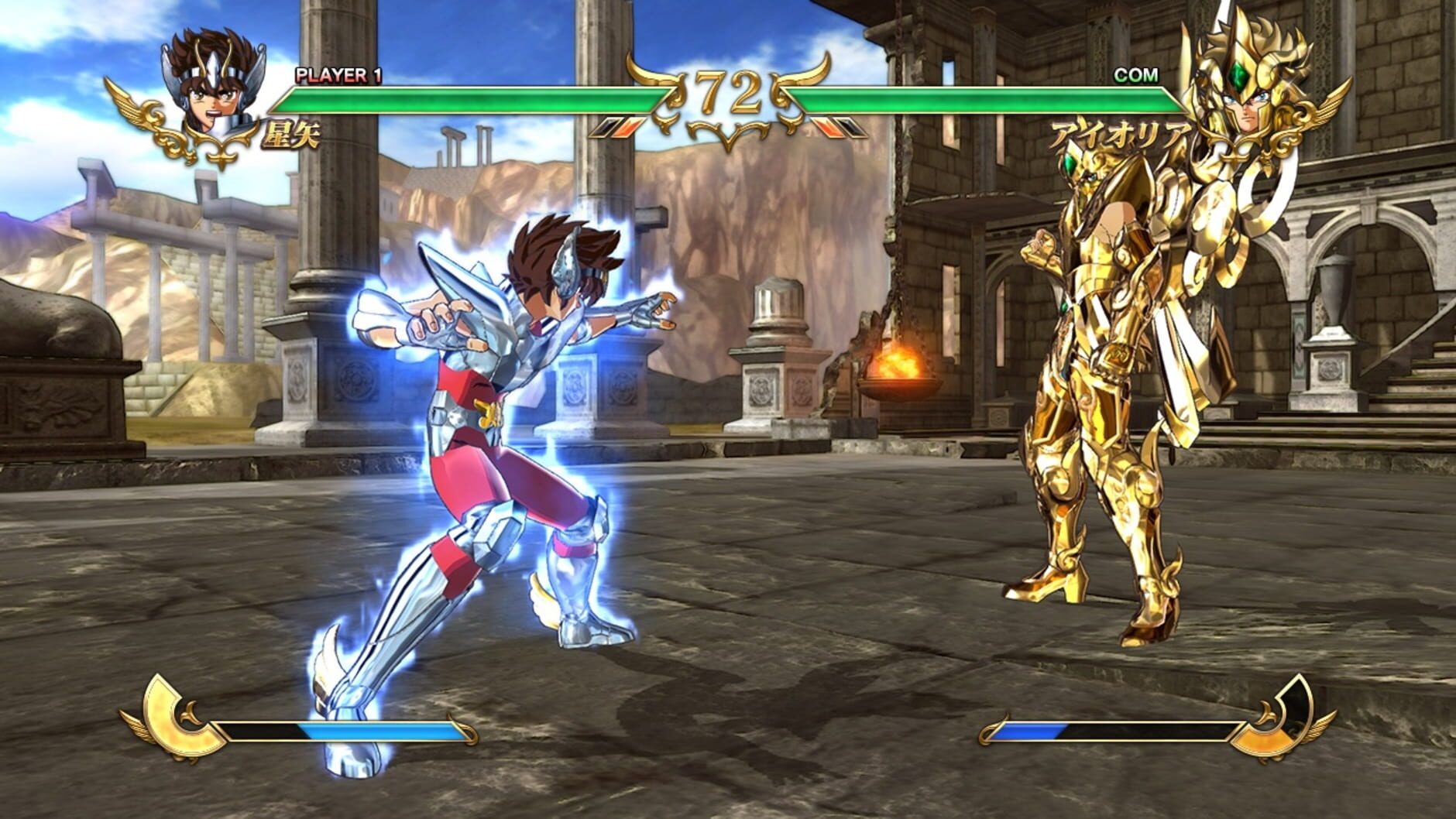 Screenshot for Saint Seiya: Soldiers' Soul