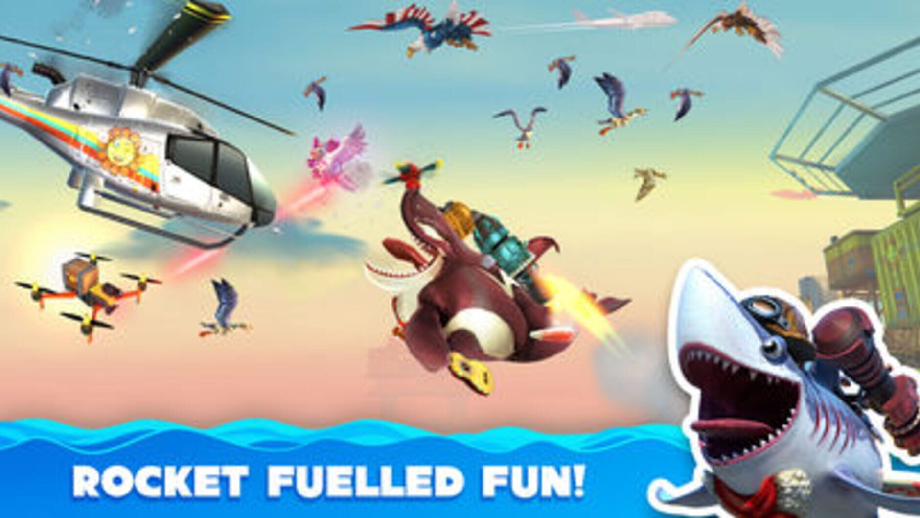 Screenshot for Hungry Shark World