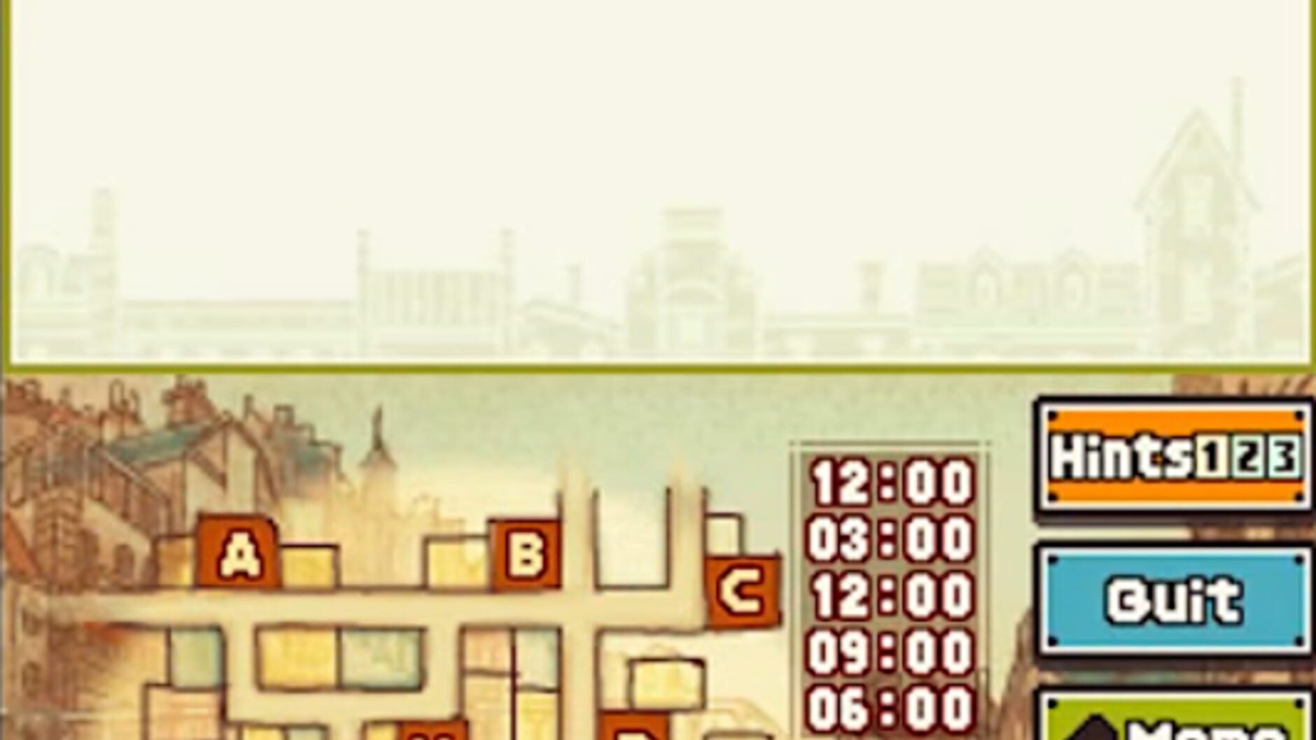 Screenshot for Professor Layton and the Unwound Future