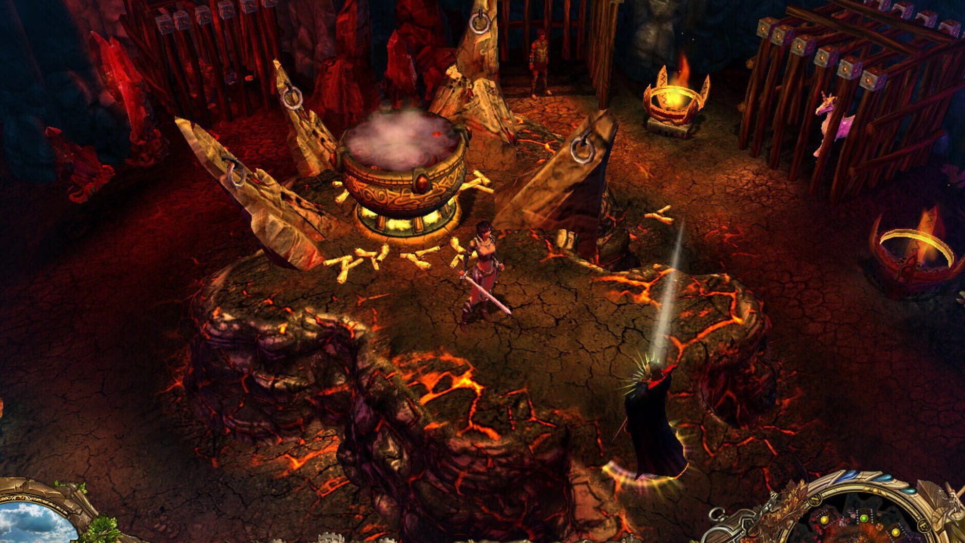 Screenshot for King's Bounty: Crossworlds