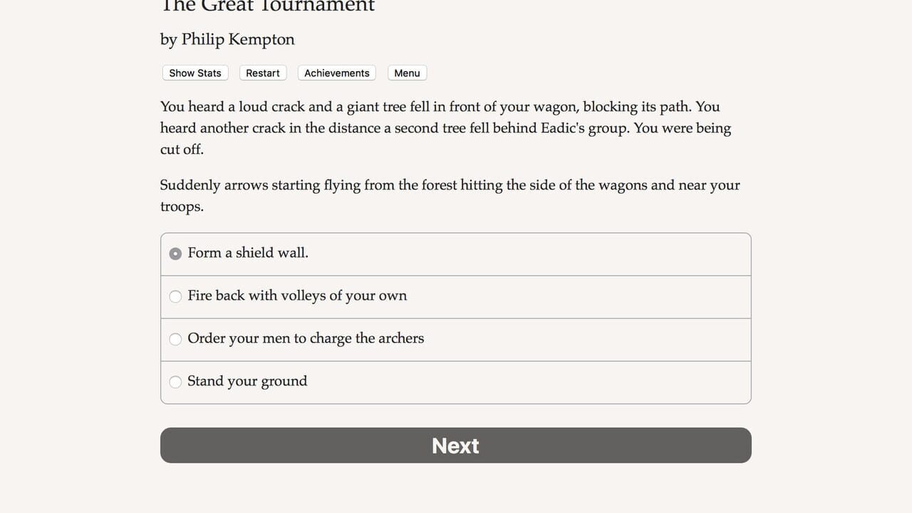 The Great Tournament — Screenshot 5