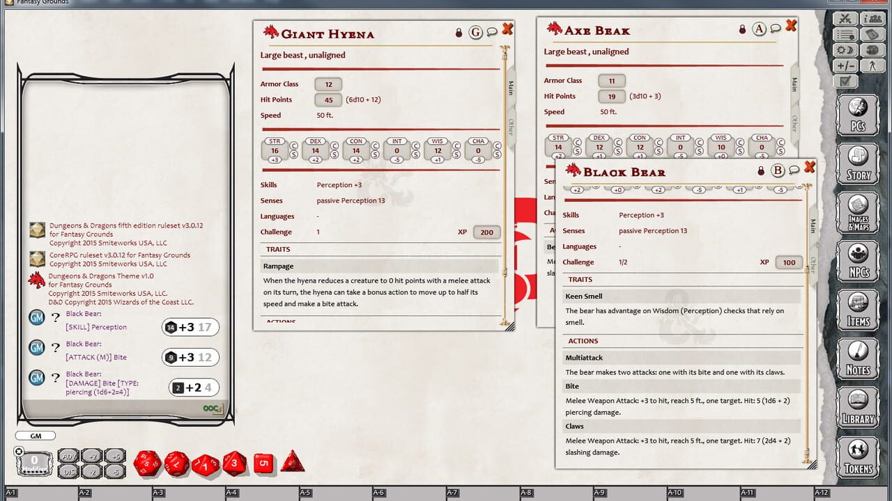 Fantasy Grounds — Screenshot 5