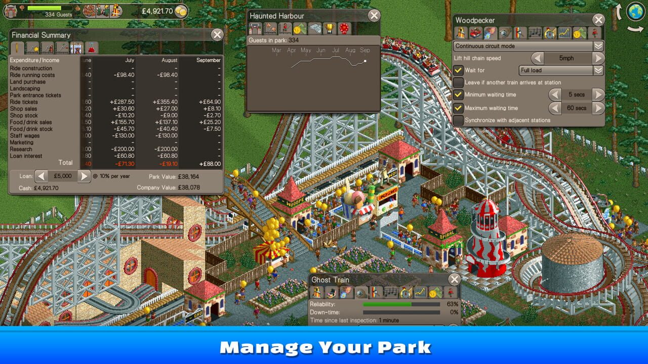 RollerCoaster Tycoon Classic Image