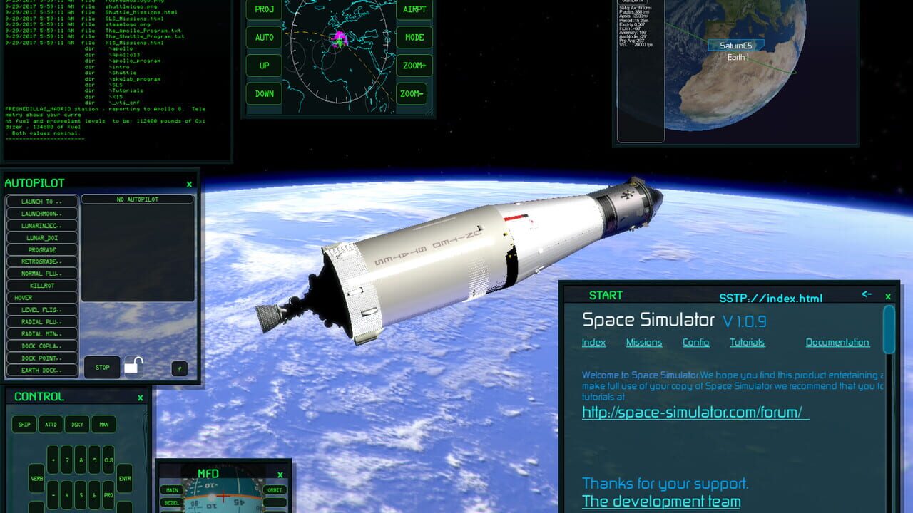 Space Simulator — Screenshot 2