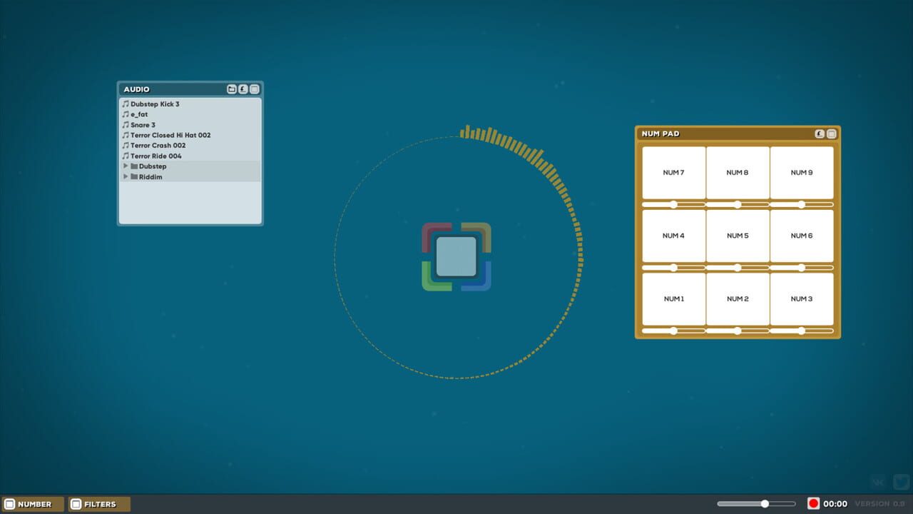 Button Music Image
