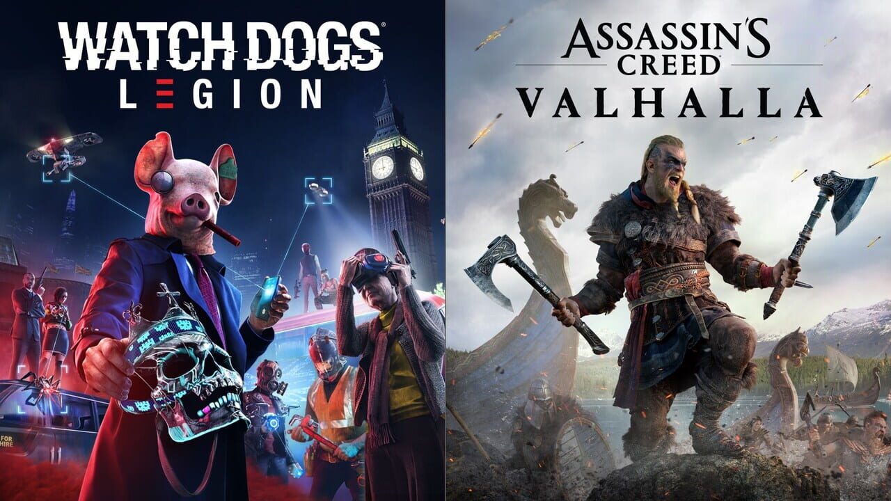 Assassin's Creed Valhalla + Watch Dogs: Legion Bundle Image