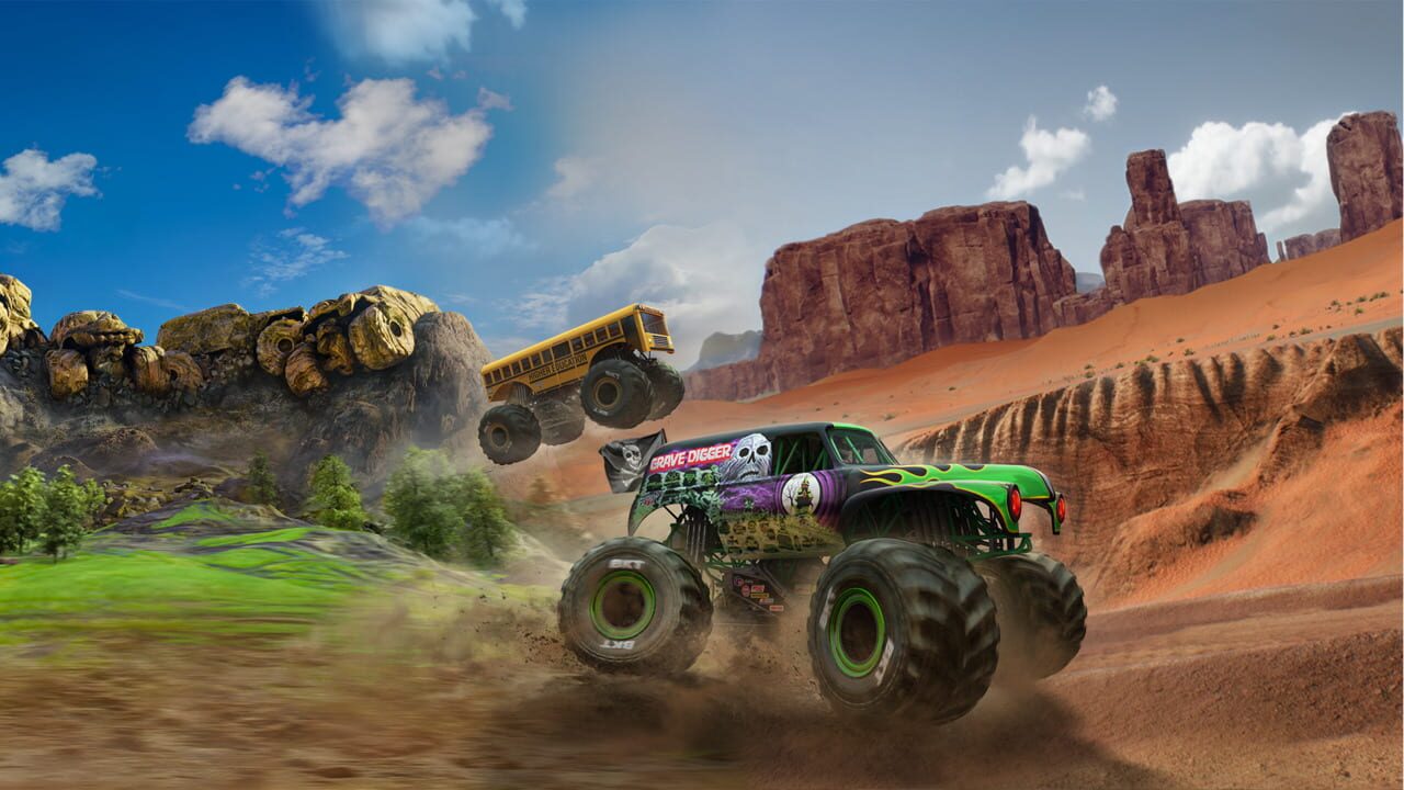 Monster Jam Steel Titans Power Out Bundle Image