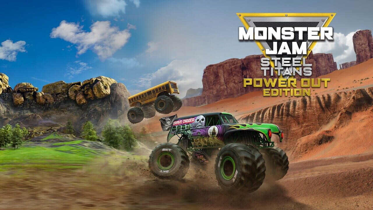 Monster Jam Steel Titans Power Out Bundle Image