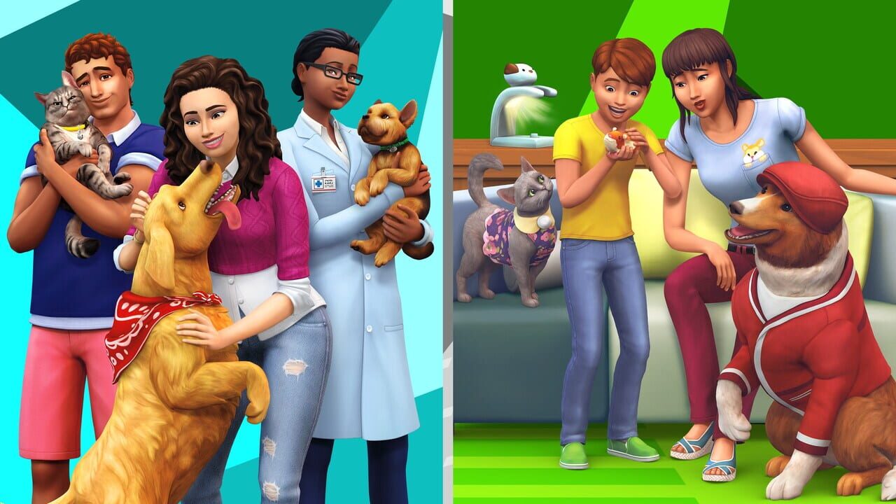 The Sims 4: Cats and Dogs Plus My First Pet Stuff Bundle Image