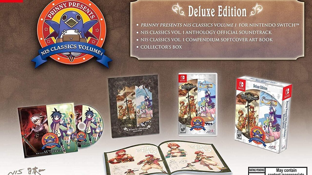 Prinny Presents: NIS Classics Vol 1 - Deluxe Edition Image