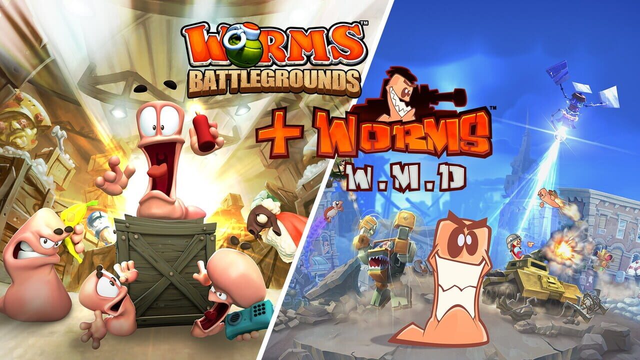 Worms Battlegrounds + Worms W.M.D Image