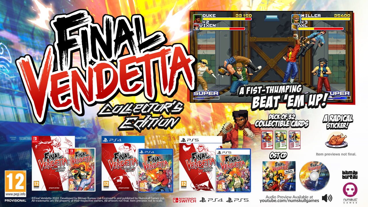 Final Vendetta: Collector's Edition Image