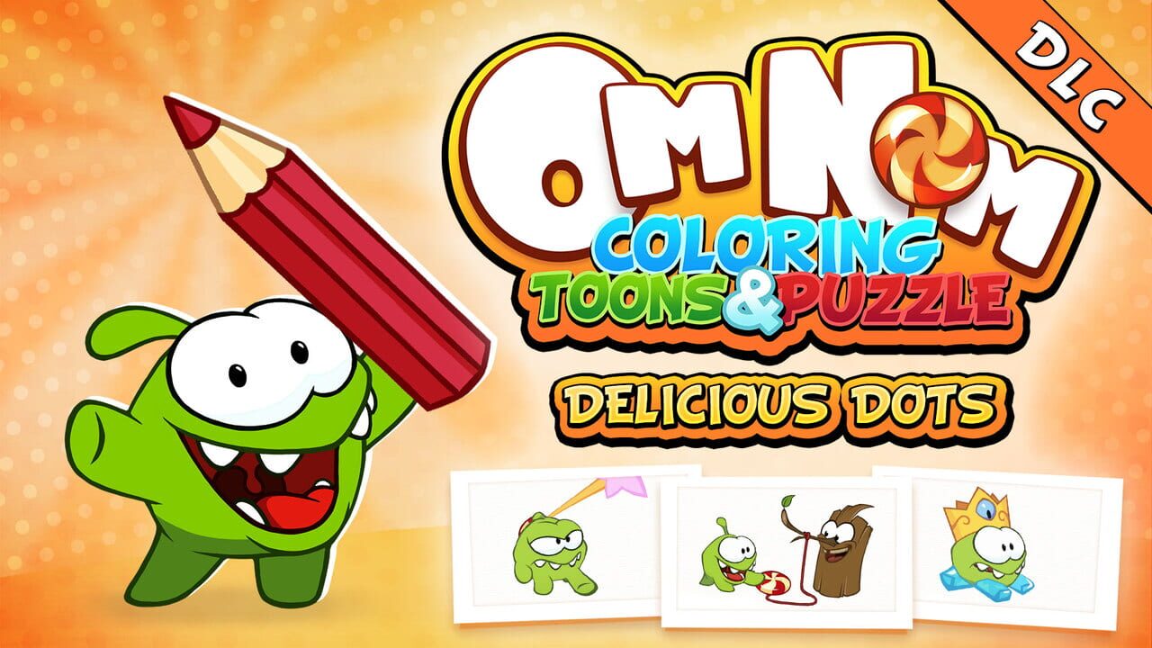 Om Nom: Coloring, Toons & Puzzle - Delicious Dots Image