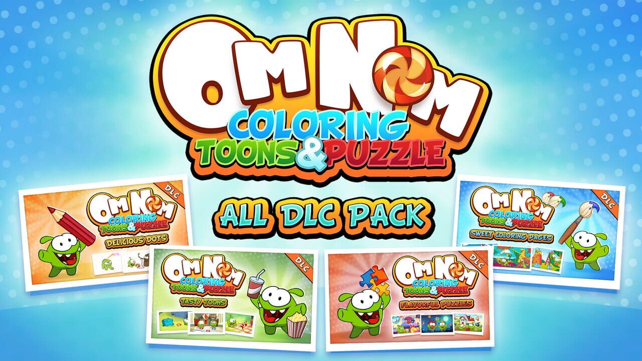 Om Nom: Coloring, Toons & Puzzle - All DLC Pack Image