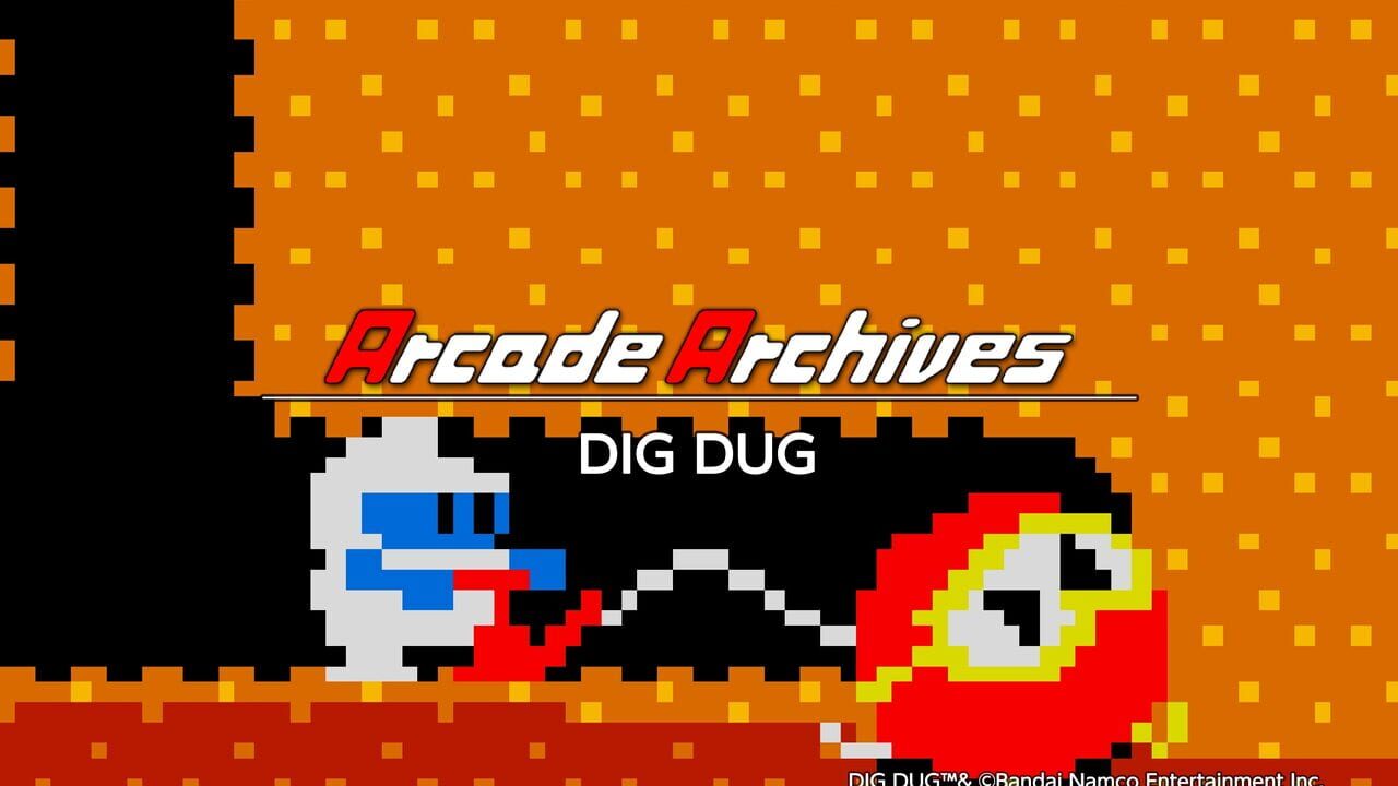 Arcade Archives: Dig Dug Image