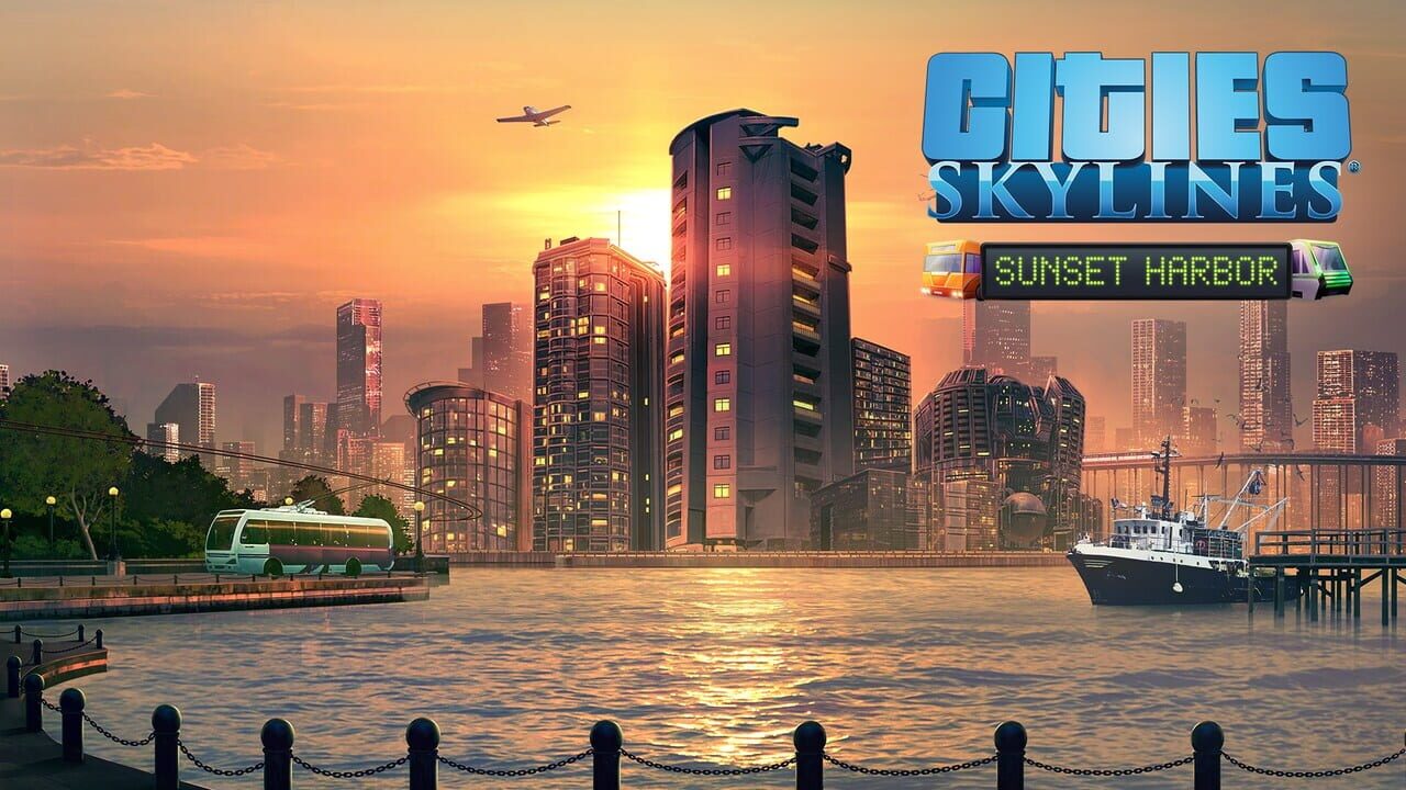 Cities: Skylines - Sunset Harbor Image