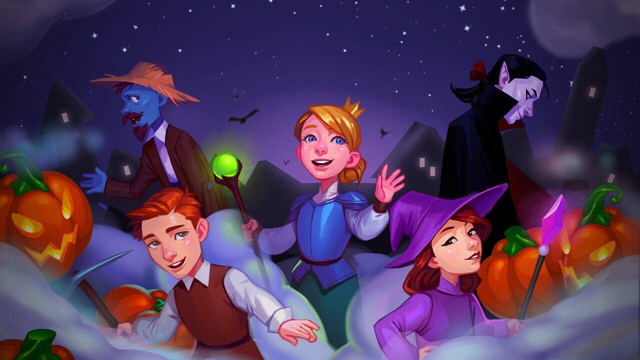 Gnomes Garden: Halloween Image