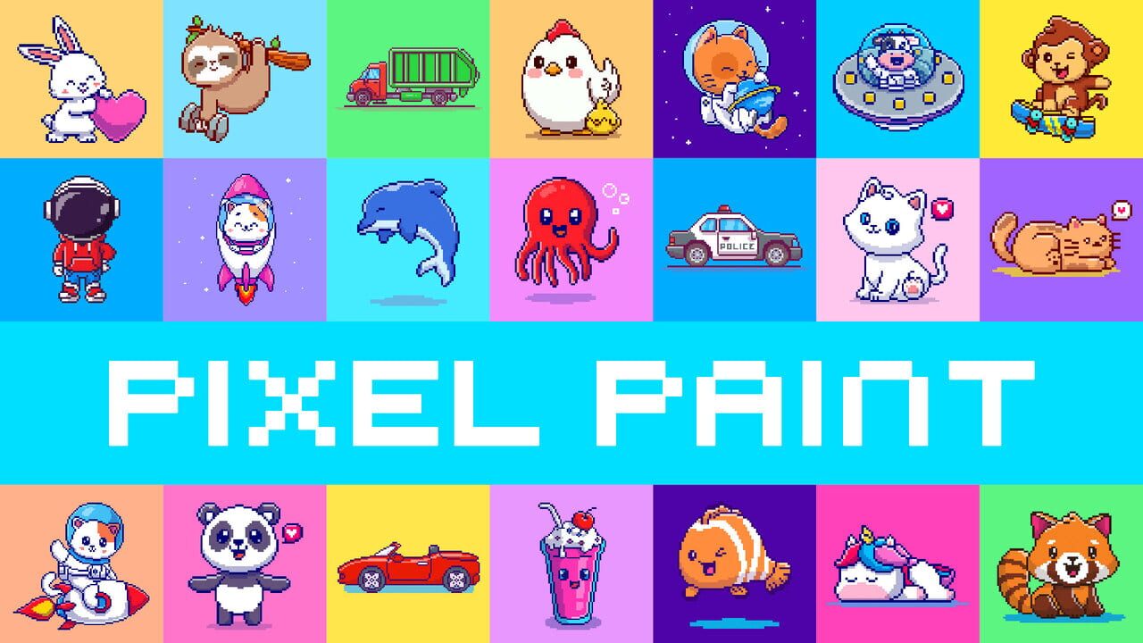 Pixel Paint Image