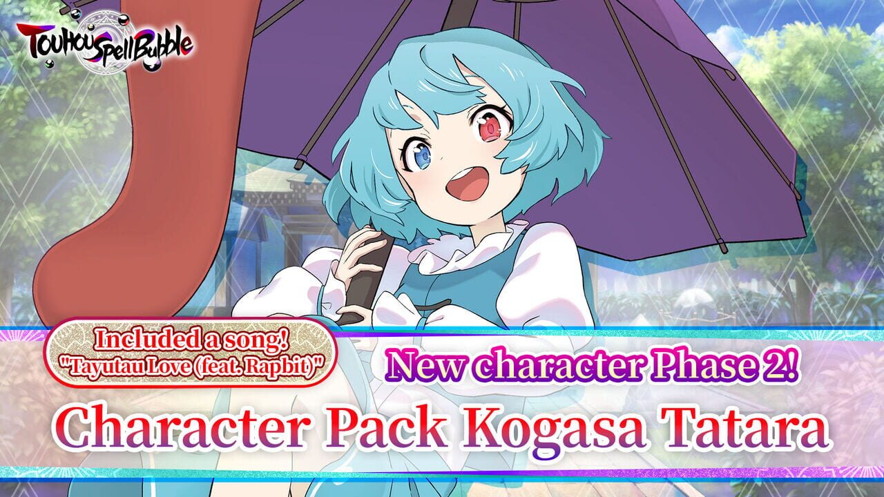 Touhou Spell Bubble: Character Pack Kogasa Tatara Image